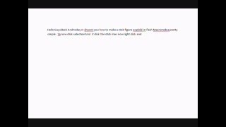 How-to Make stickman explode in Flash Macromeadia