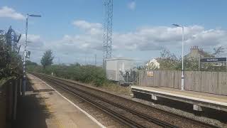 CLASS 66759 GBRF \u0026 GYPSUM WAGONS THROUGH NORTHFLEET 20/8/19