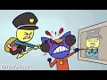 The painting in the prison yard of CatNap | Poppy Playtime Chapter 3 Animation