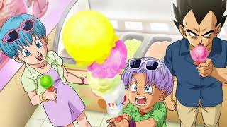 Vegeta takes his family to the amusement park | [Dragon Ball Super] | Funny moment | English dub