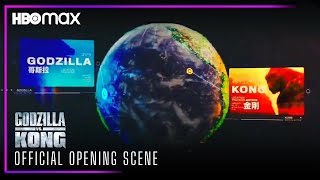Godzilla Vs Kong (2021) Official Opening Scene | HBO Max