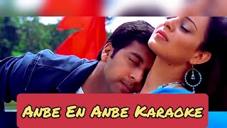 Anbe En Anbe Karaoke | Lyrics | Dhaam Dhoom | Harris Jayaraj | HD 1080P