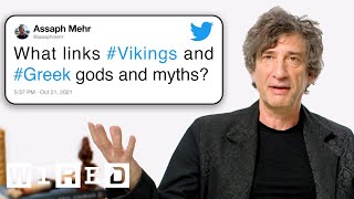Neil Gaiman Answers Mythology Questions From Twitter | Tech Support | WIRED