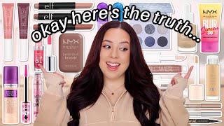 I tried ALL the new VIRAL drugstore makeup (spoiler: it’s not all good)