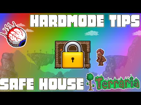 Terraria - SAFE HOUSE TIPS AND TRICKS!! Terraria - SAFE HOUSE TIPS AND TRICKS!!