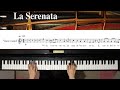 【ピアノ伴奏】La Serenata/F-dur《楽譜付き》