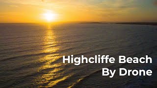 Highcliffe Beach Chirstchurch by Drone