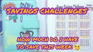 #bcl  SAVINGS CHALLENGES| HOW MUCH DO I HAVE TO SAVE THIS WEEK