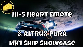 Hi 5 Heart Multiplayer Emote \u0026 Altrux Pura MK1 Exotic Ship - Game2Give Incentives Showcase