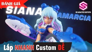 Mô hình Nữ Chiến Binh 30ms SIANA-AMARCIA | Lắp ráp Mecha Girl như Gundam cực nhanh trong 30 Phút