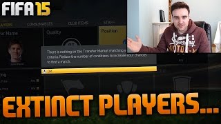 THE MOST ANNOYING THINGS ON FIFA 15!!! EXTINCT PLAYERS...