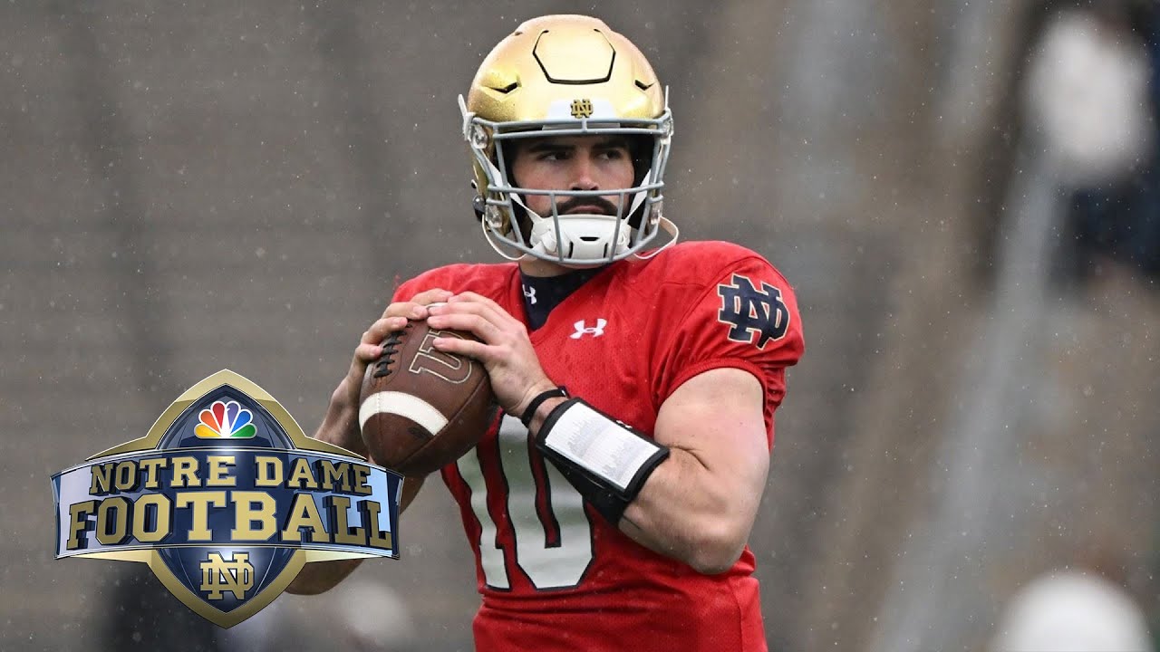 Notre Dame Spring Game Highlights: Sam Hartman Leads Gold Past Blue ...