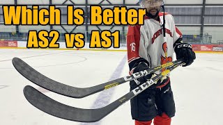 Which stick is better? CCM Super Tacks AS2 Pro vs AS1 Hockey Stick review