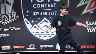 World Yoyo Contest 2017 1A Semi 34th Hunter Feuerstein   film by C3yoyodesign