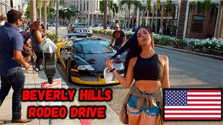 Luxury Streets Los Angeles Beverly Hills Rodeo Drive Amazing Walking Tour 2023