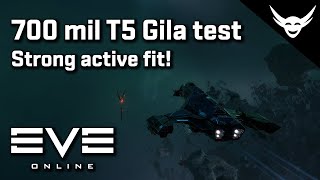 EVE Online - 700 mil T5 Abyss Gila test - Strong!