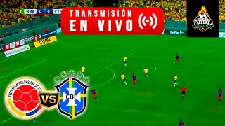 LO DIERON VUELTA!!!  COLOMBIA 2 VS 1 BRASIL EN VIVO 🔴 ELIMINATORIAS NORTEAMERICA 2026