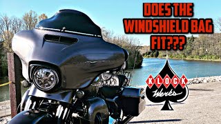 Klock Werks:  Does The Windshield Bag Fit???