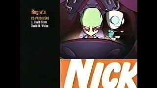 Nickelodeon split-screen credits [May 13, 2001] [AUDIO ERROR]