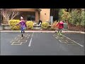 puddle jumping with friends