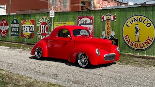 1941 Willys Coupe Street Rod walk around!