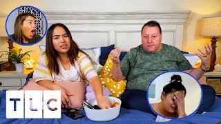 Couples React To Kalani Asking Asuelu To Leave The House | 90 Day Fiancé: Pillow Talk