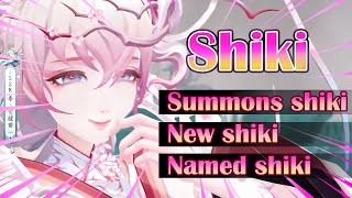 Onmyoji  - Summons new shiki named shiki