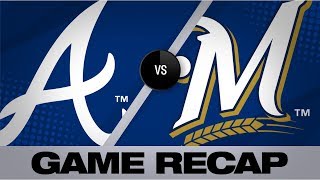 Yelich, Pina homer in Brewers' 5-4 victory | Braves-Brewers Game Highlights 7/17/19