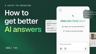 Contractors, Stop Using ChatGPT Wrong. Do This Instead