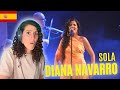 LISTEN TO WHAT SHE CAN DO! Diana Navarro - Sola REACTION #diananavarro #sola #reaction #spain