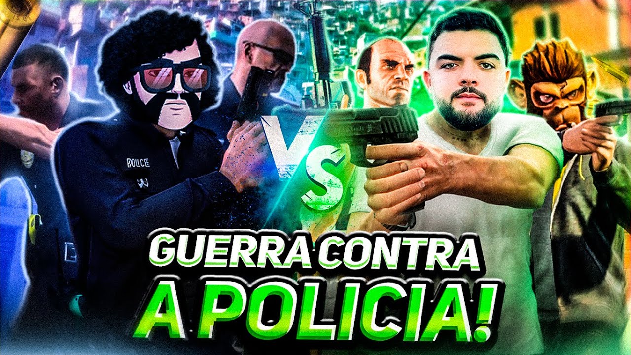 Guerra Grota X Polícia Do Cpx No Gta Rp Youtube