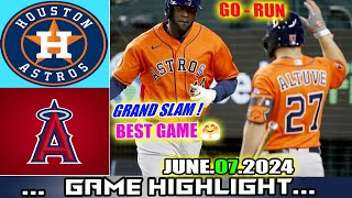 Houston Astros Vs. Los Angeles Angels (06/07/24)  GAME HIGHLIGHTS | MLB Season 2