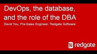 DevOps, the database and the role of the DBA