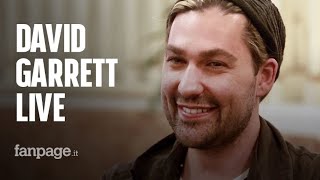 David Garrett on tour: 