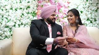 Engagement highlights of Parwinder and Ravneet