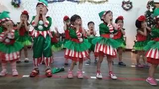 2015聿哲幼兒園聖誕晚會 臺語童謠 火金姑