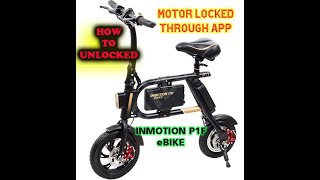 INMOTION P1F How to unlock