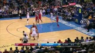 Rusell Westbrook Crazy Missed Dunk vs. Wizards (14-15 Season)