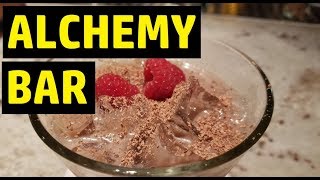 Carnival Cruise Alchemy Bar FULL MENU in DETAIL and Bartender in Action