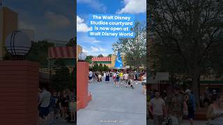 The new Walt Disney Studios courtyard is now open at Walt Disney World’s Hollywood Studios!