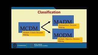 multi - attribute decision making