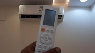 Mandoplus Split Ac Remote Full Setting..