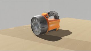 Disassembling Flashlight - Item Pack 9 - Disassembly 3D