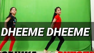 Dheeme Dheeme Dance By Anushka & Sanika l DHEEME DHEEME DANCE COVER