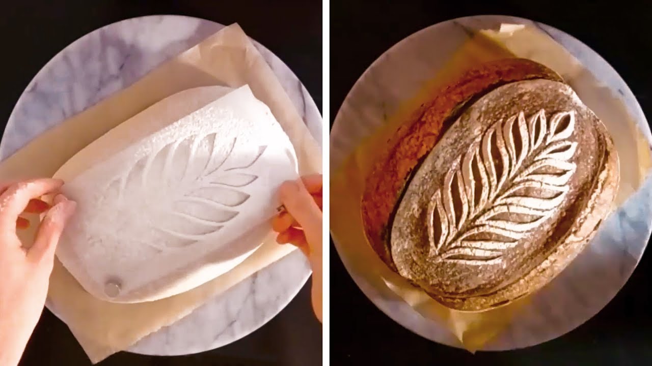 HOW TO DECORATE BREAD | BREAD SCORING TUTORIAL - YouTube