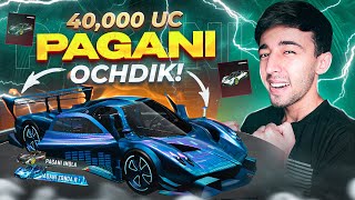 40,000 UC PAGANI MOSHINA OLDIM 🥵 PUBG MOBILE!!!