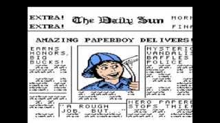 Paperboy NES Theme Cover