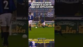 Bobo Vieri Epic gol, Baggio e Ronaldo in tribuna increduli a San Siro😮 #Shorts #bobotv