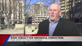 $45M verdict for wrongful conviction
