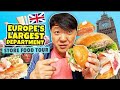 24 Hour FOOD CHALLENGE at Europe’s LARGEST DEPARTMENT Store Harrods in LONDON